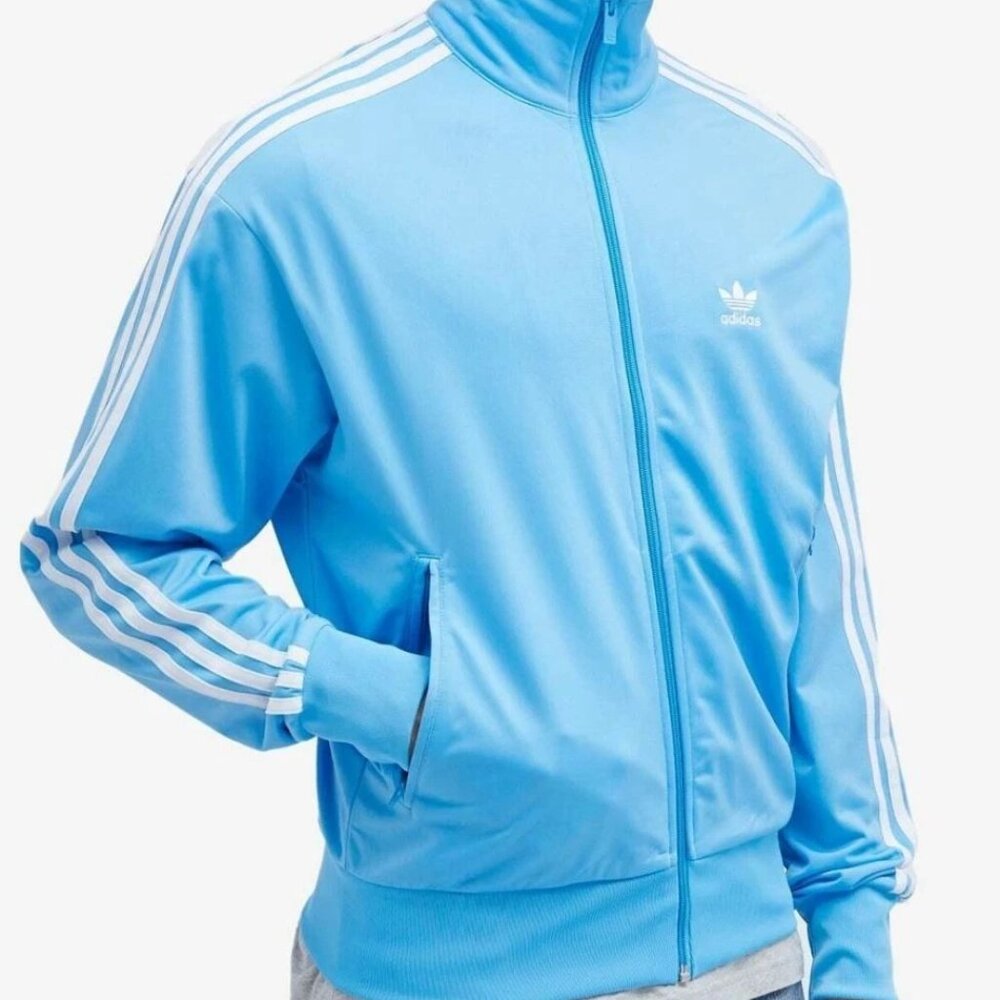 Adidas Orignals Mens Semi Blue Burst Adicolor Classics Firebird Track Top IR9909